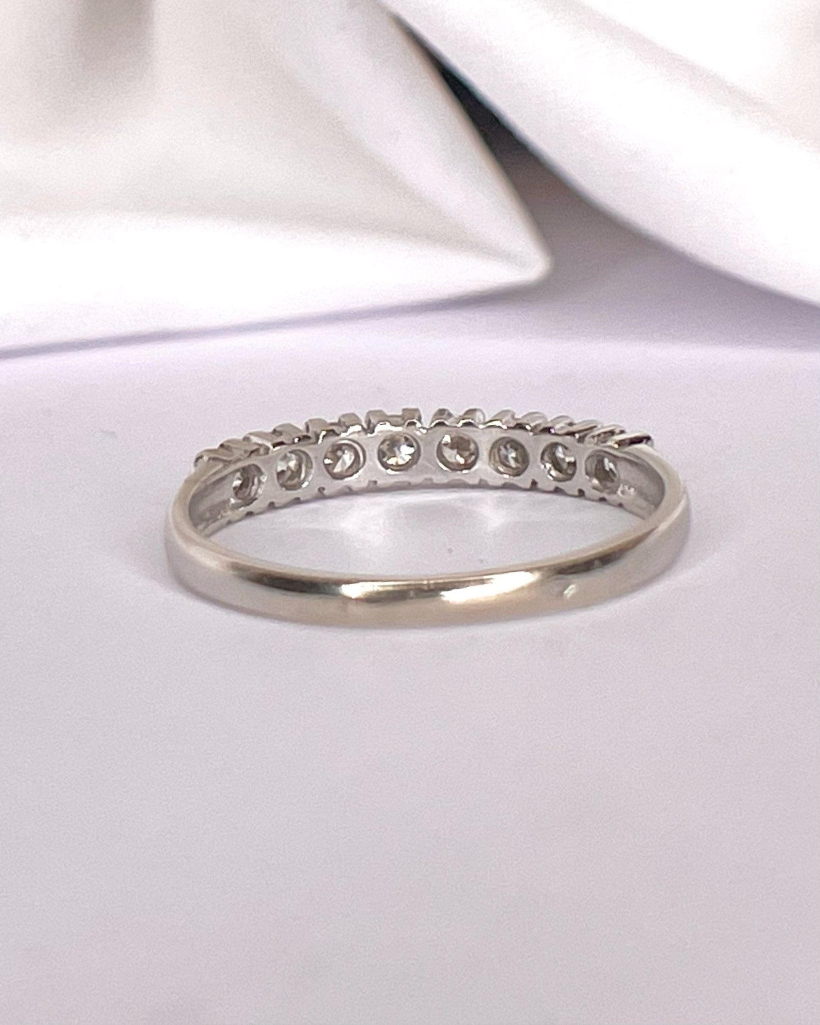 Demi-Alliance Diamants 0.40 carat "Daya" - Elliade Paris