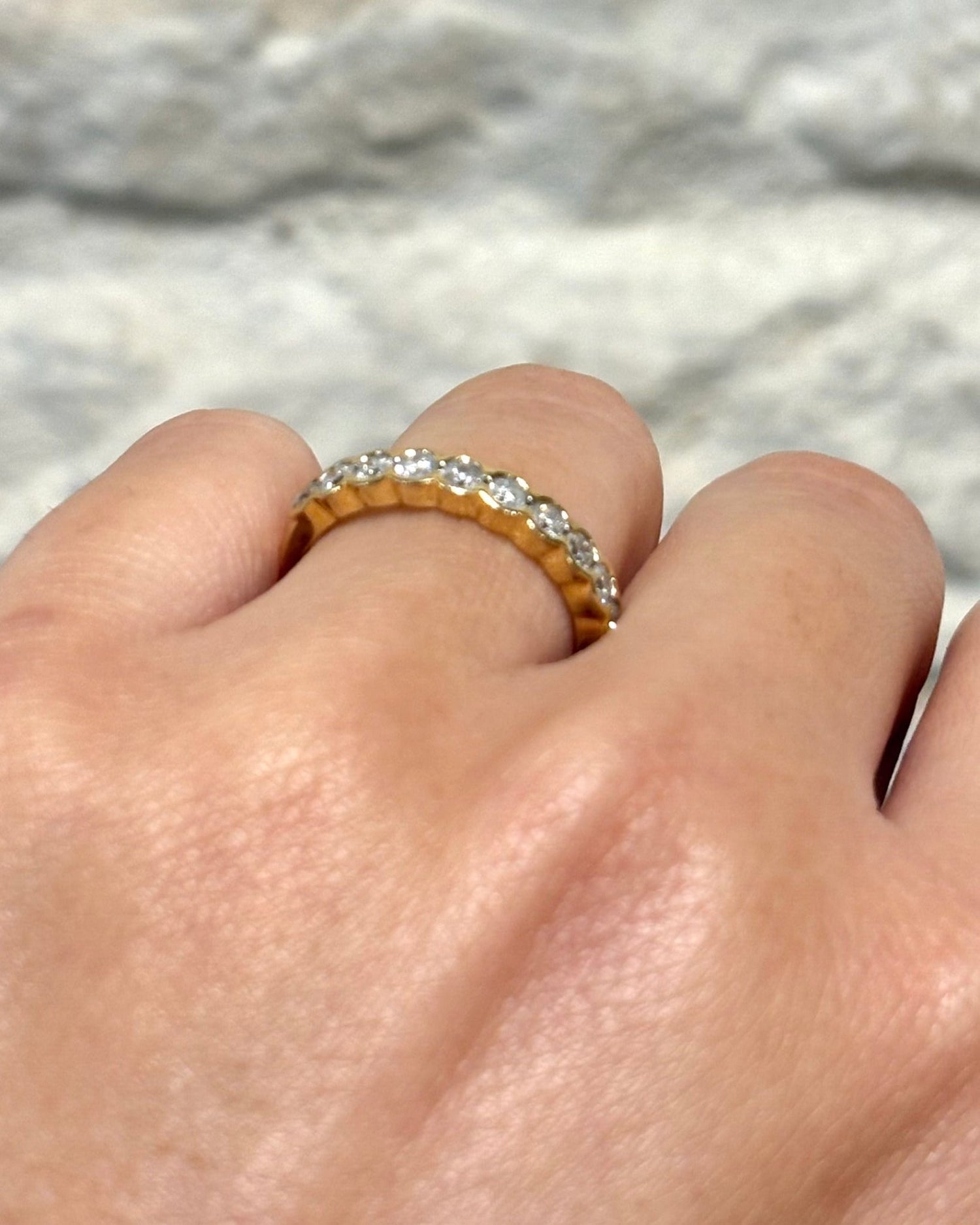 Demi - Alliance Diamants 0.40 carat &quot;Rosaline&quot; - Elliade Paris