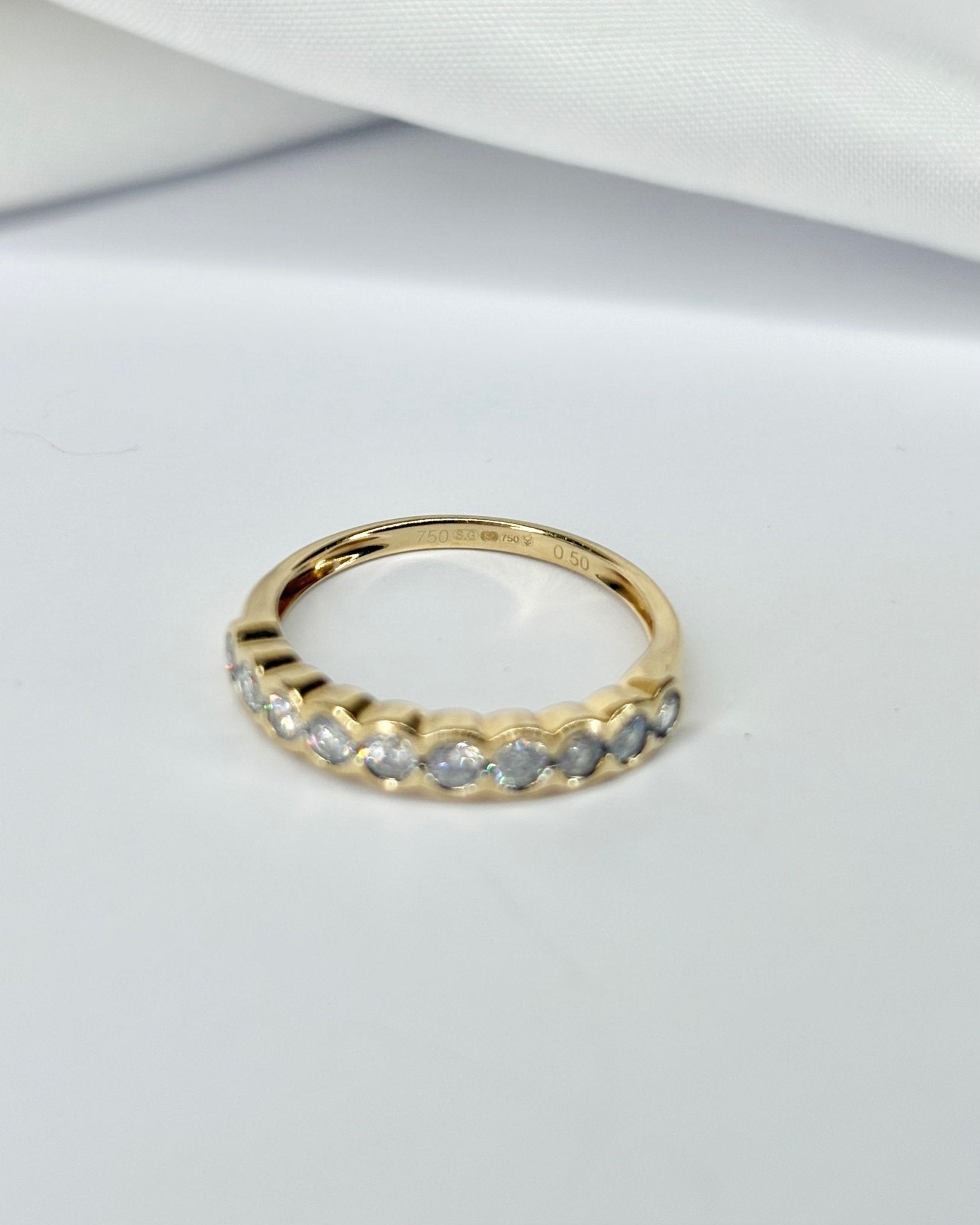 Demi - Alliance Diamants 0.40 carat &quot;Rosaline&quot; - Elliade Paris