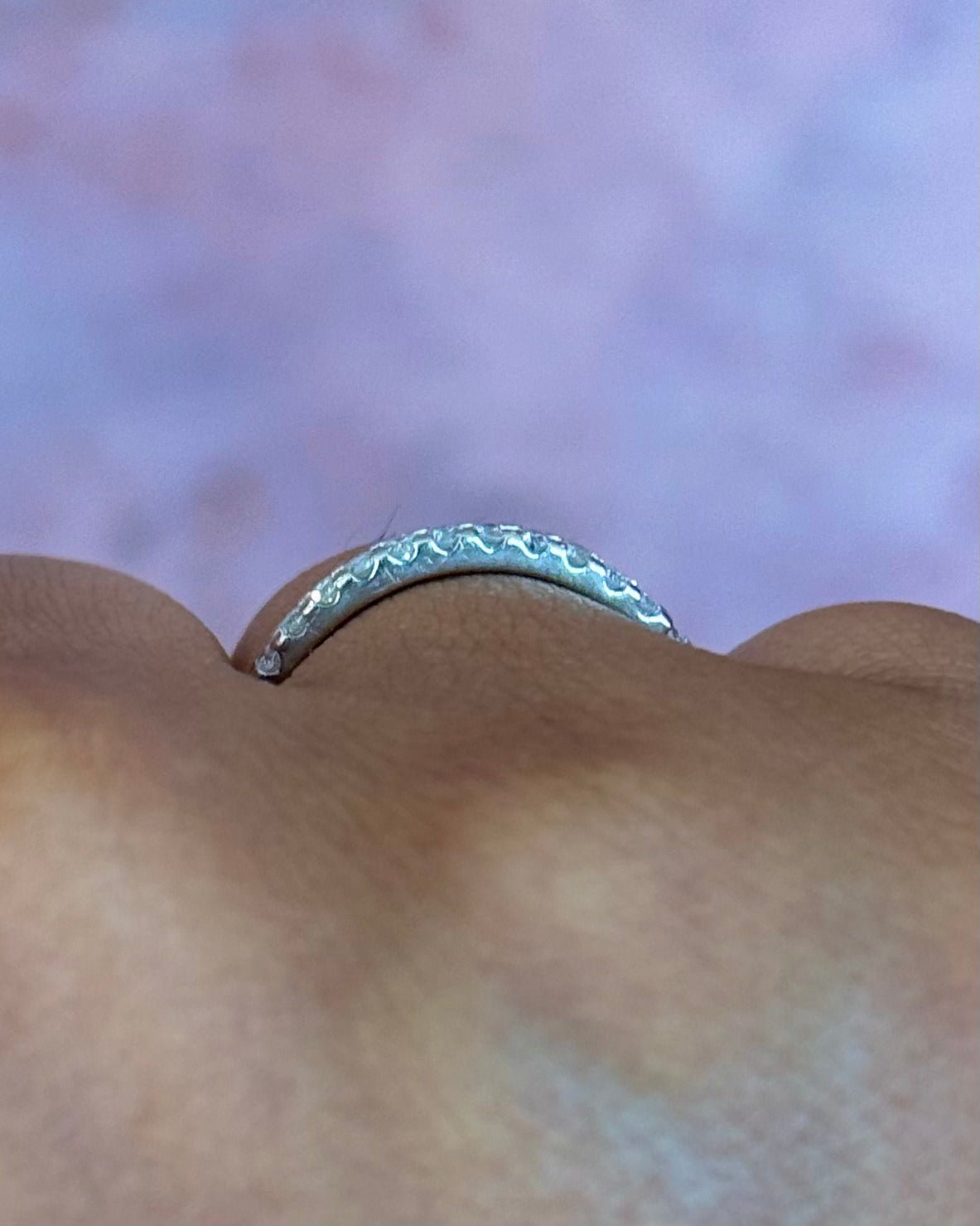 Demi-Alliance Diamants 0.42 carat 2.1 mm "Diana" - Elliade Paris