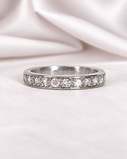 Demi-Alliance Diamants 0.44 carat "Cindy" - Elliade Paris