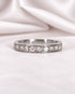 Demi-Alliance Diamants 0.44 carat "Cindy" - Elliade Paris