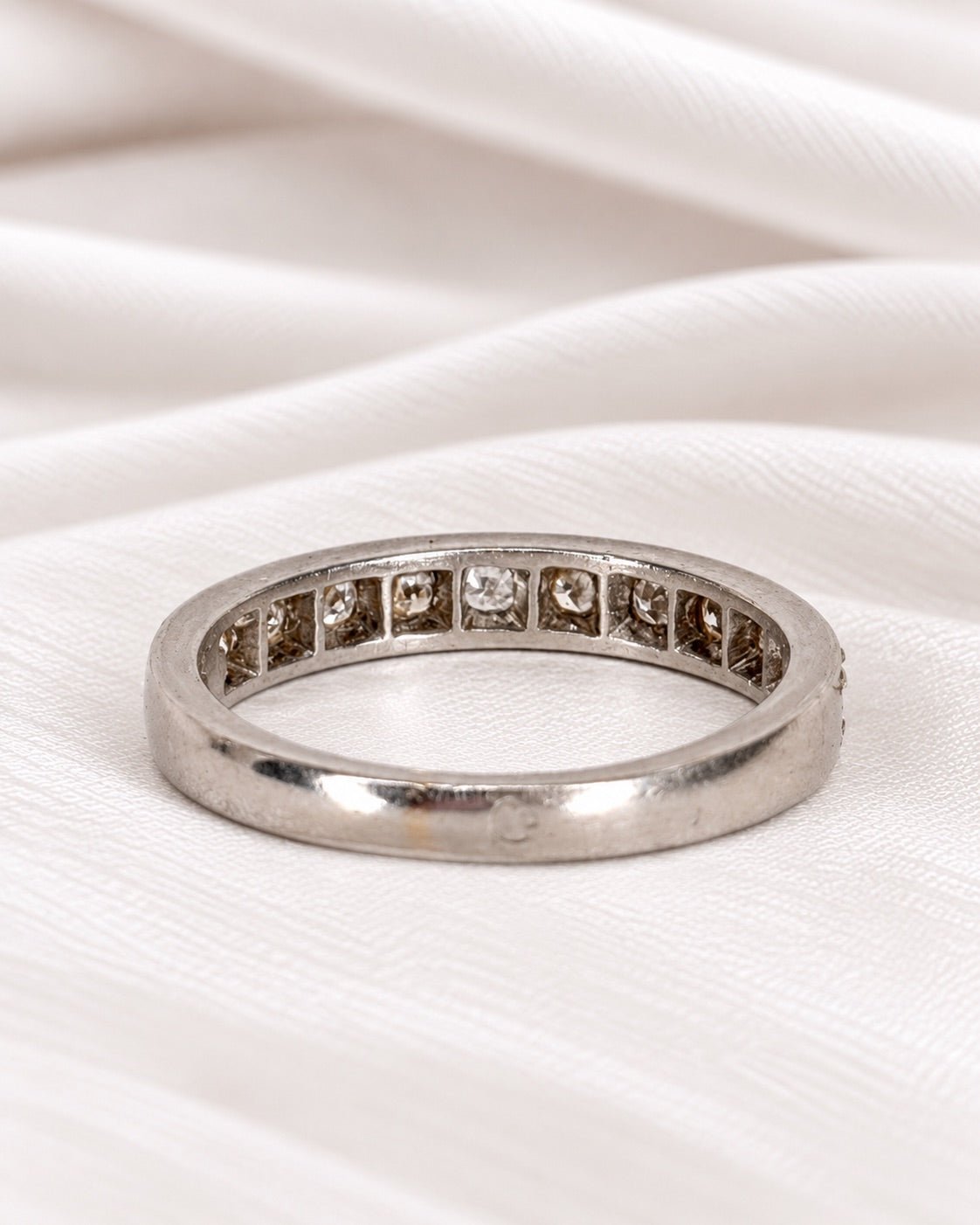 Demi-Alliance Diamants 0.44 carat "Cindy" - Elliade Paris