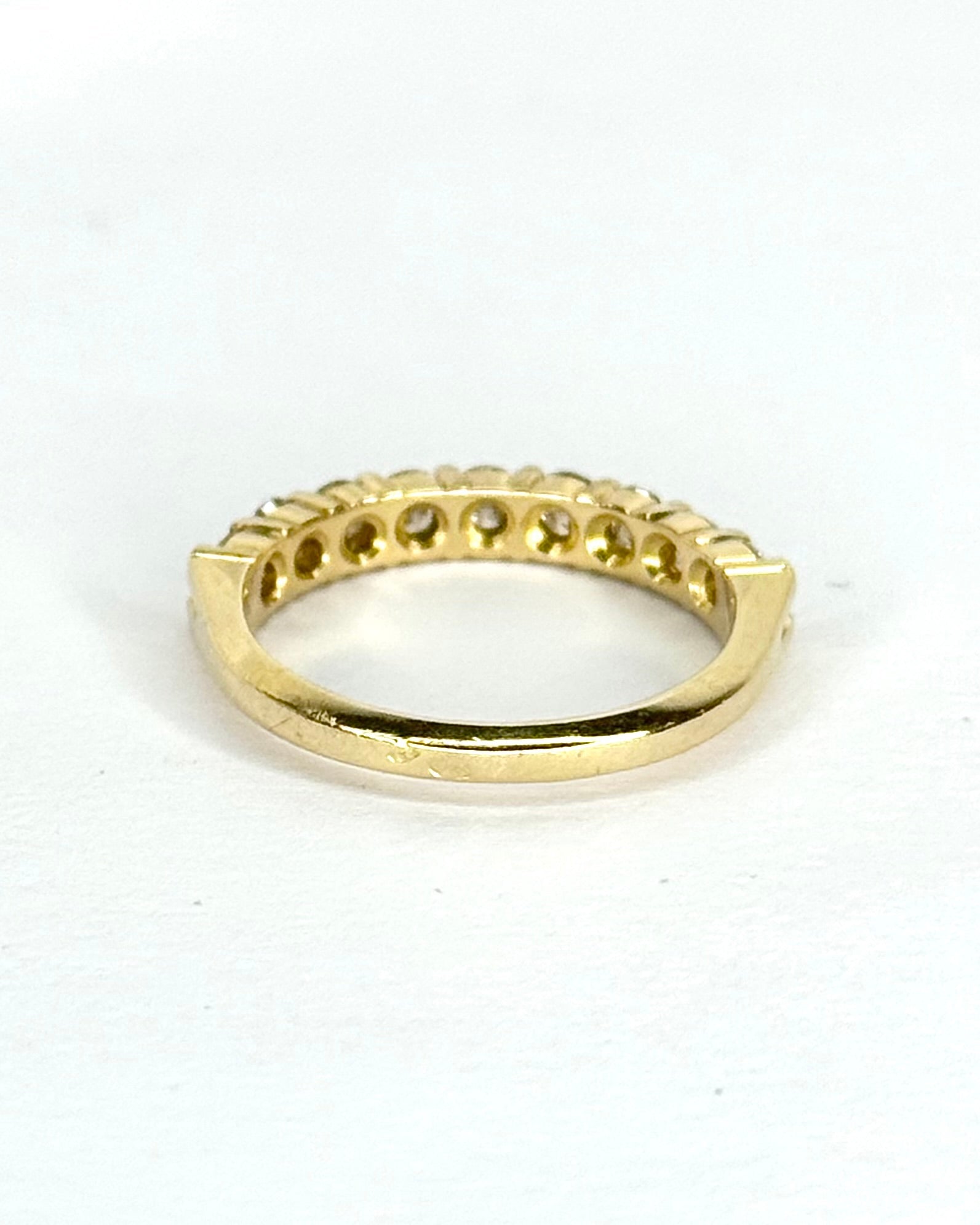 Demi-alliance Diamants 0.45 carat 2.5mm "Aloïse" - Elliade Paris