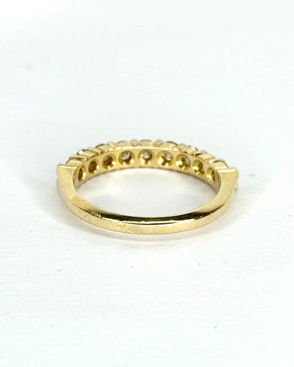 Demi-alliance Diamants 0.45 carat 2.5mm "Aloïse" - Elliade Paris