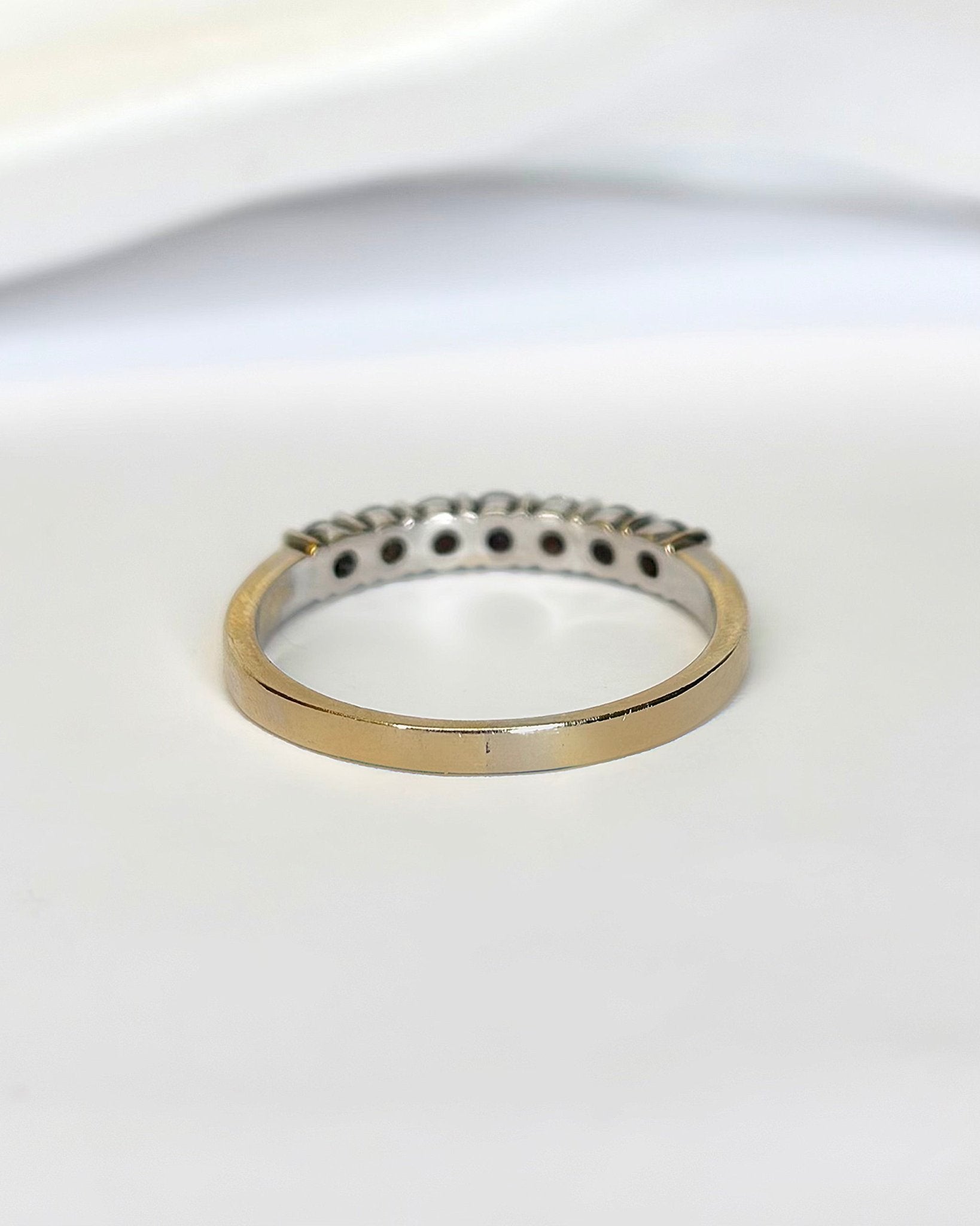 Demi-Alliance Diamants 0.49 carat "Lola" - Elliade Paris