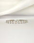 Demi-Alliance Diamants 0.50 carat 2.5mm "Elina" - Elliade Paris