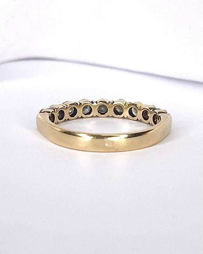 Demi-Alliance Diamants 0.56 carat 2.8 mm "Simona" - Elliade Paris