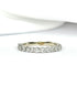 Demi-Alliance Diamants 0.65 carat 2.5 mm "Mia" - Elliade Paris