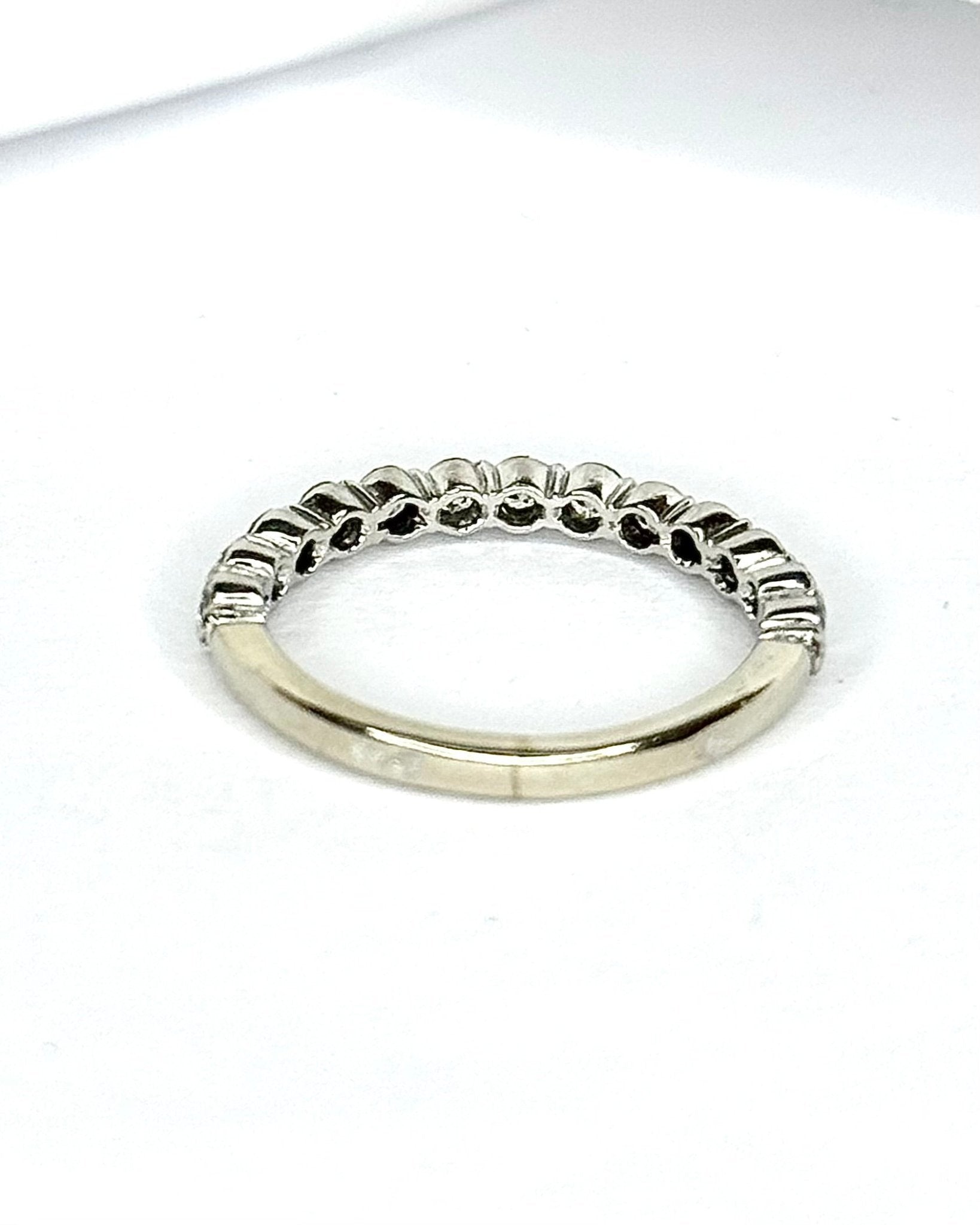 Demi-Alliance Diamants 0.65 carat 2.5 mm "Mia" - Elliade Paris