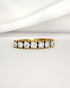 Demi-Alliance Diamants 0.77 carat "Sonia" - Elliade Paris