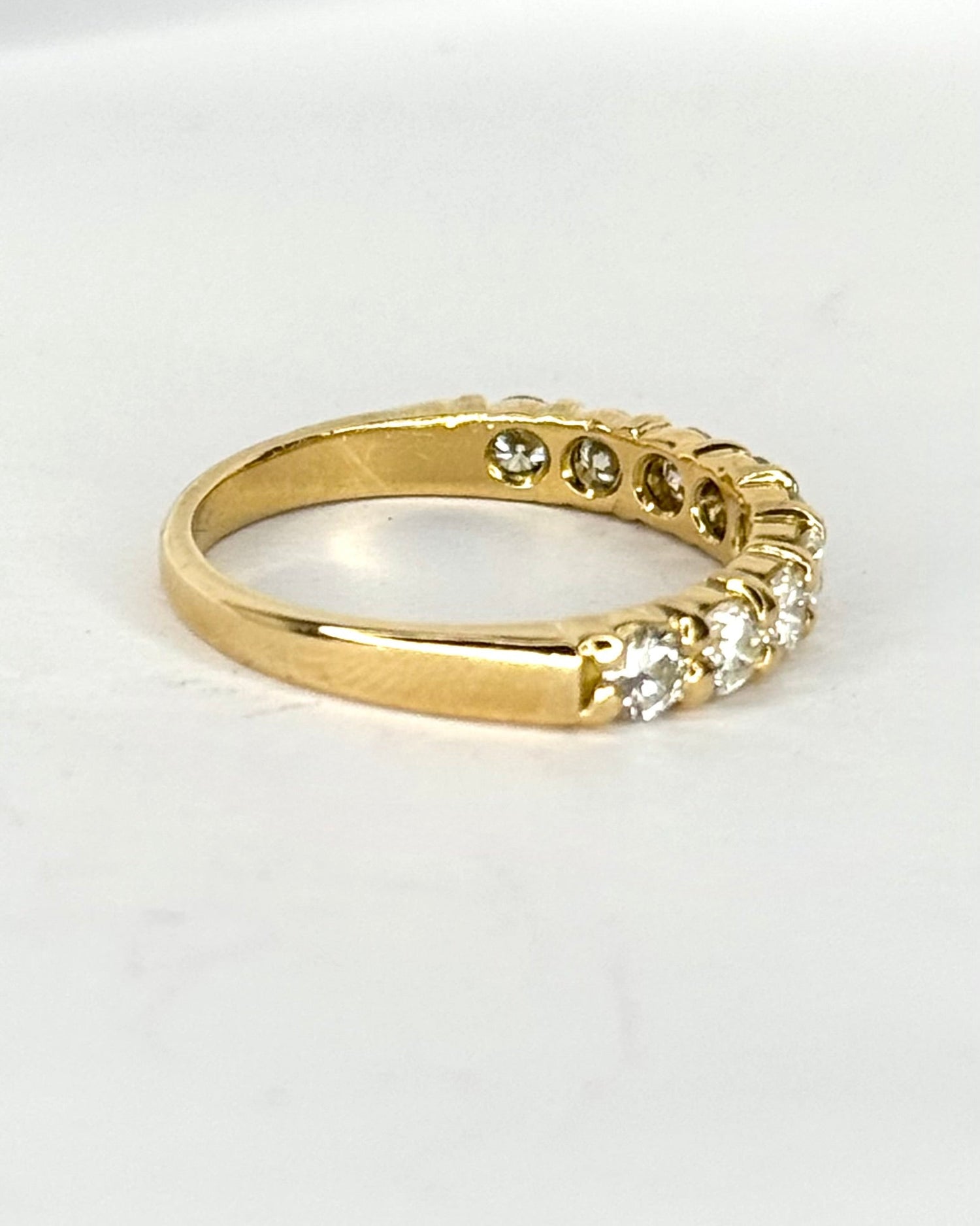 Demi-Alliance Diamants 0.81 carat 3.3mm "Florence" - Elliade Paris