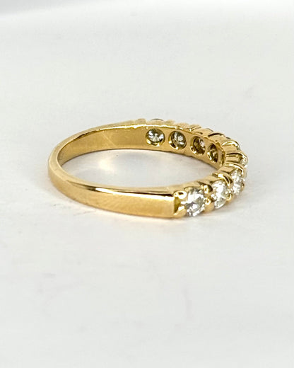 Demi-Alliance Diamants 0.81 carat 3.3mm "Florence" - Elliade Paris