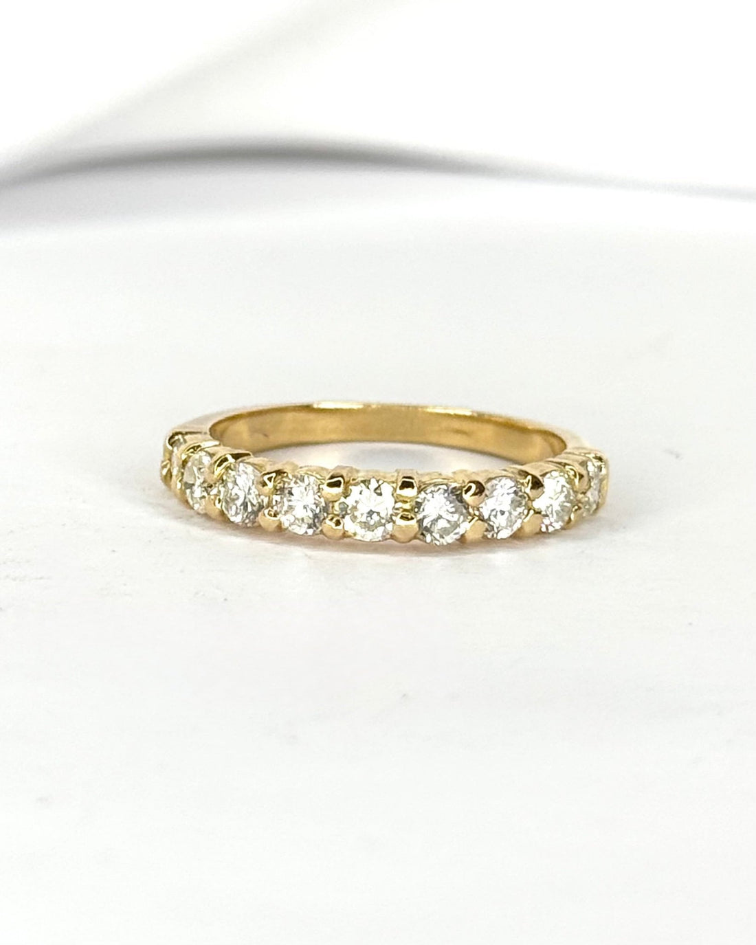 Demi-Alliance Diamants 0.81 carat 3.3mm "Florence" - Elliade Paris