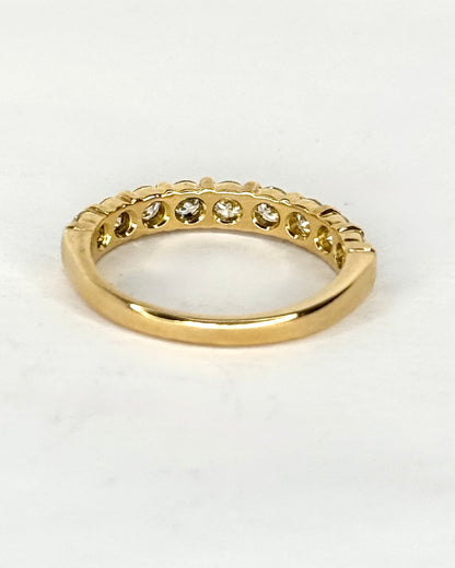 Demi-Alliance Diamants 0.81 carat 3.3mm "Florence" - Elliade Paris