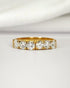 Demi-Alliance Diamants 0.90 carat 3.4 mm "Claire" - Elliade Paris