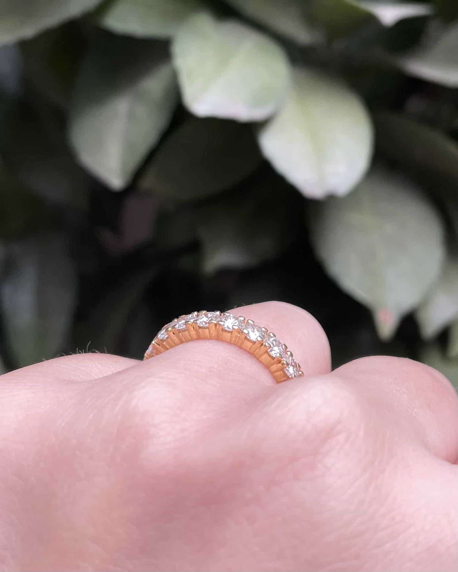 Demi Alliance Diamants 0.90 carat &quot;Daniela&quot; - Elliade Paris