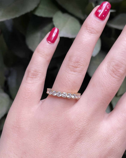 Demi Alliance Diamants 0.90 carat &quot;Daniela&quot; - Elliade Paris