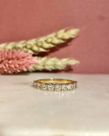 Demi Alliance Diamants 0.90 carat &quot;Daniela&quot; - Elliade Paris