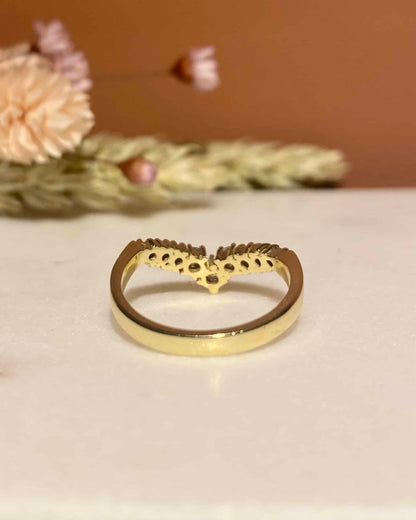 Bague Diadème Diamants 0.44 carat &quot;Ariella&quot;