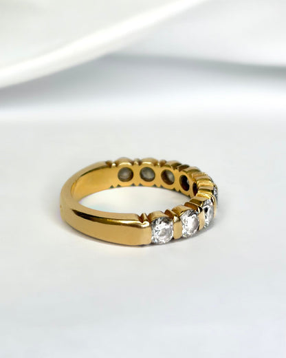 Demi - Alliance Diamants 1.35 carat 3.5mm "Isa" - Elliade Paris