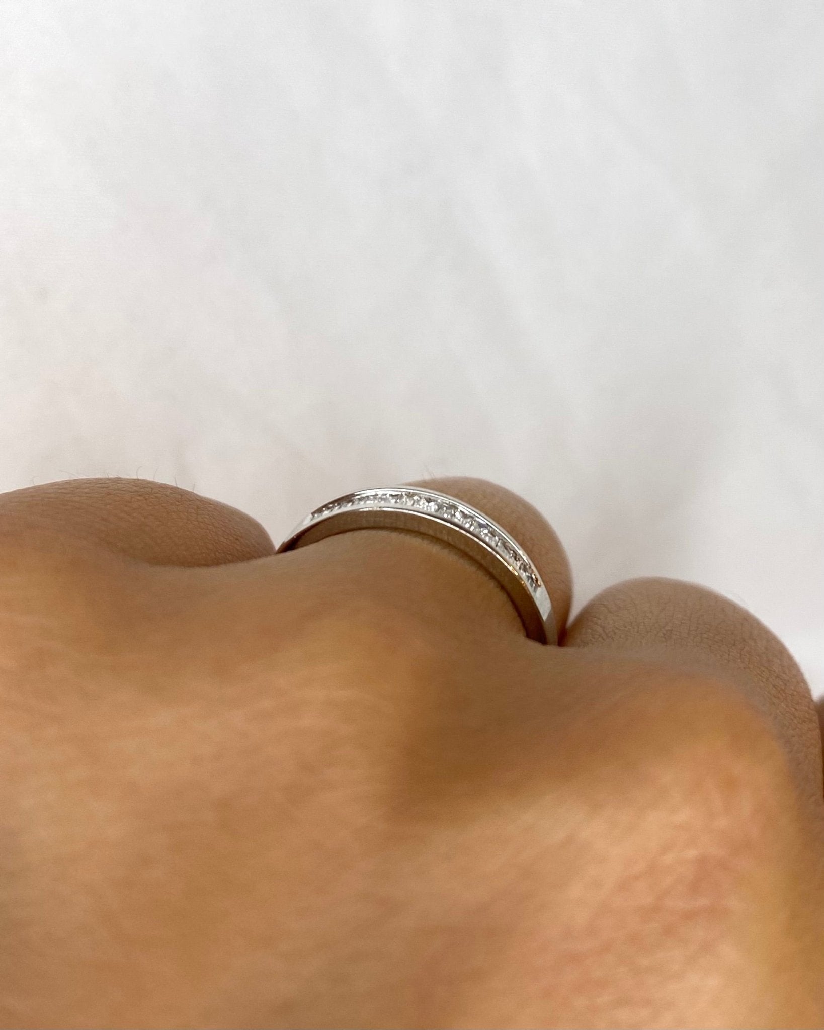 Demi Alliance Diamants Baguette 0.34 carat &quot;Agnès&quot; - Elliade Paris