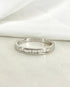 Demi Alliance Diamants Baguette 0.34 carat "Agnès" - Elliade Paris