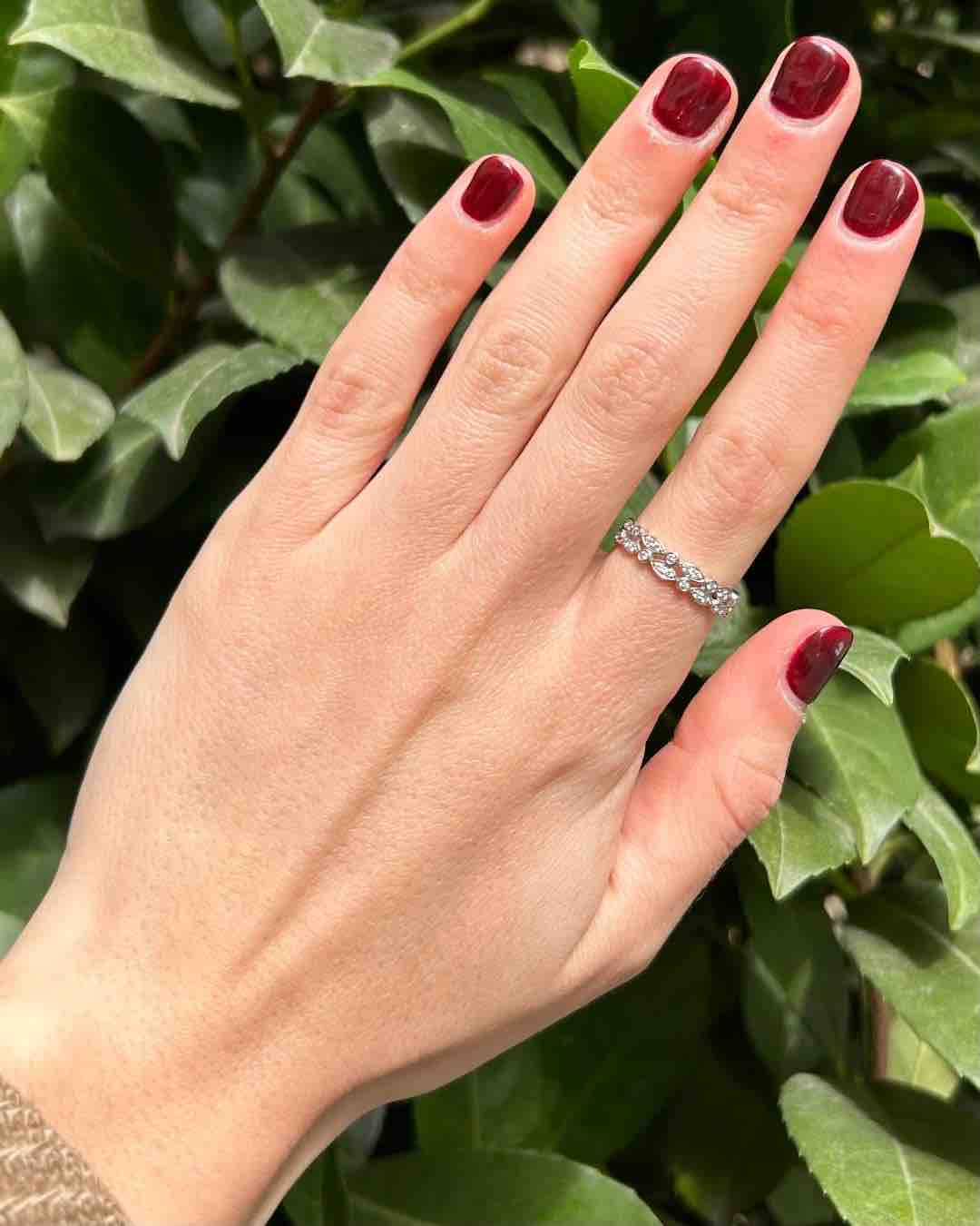 Demi - alliance Diamants "Elena" - Elliade Paris