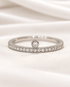 Demi-Alliance Diamants "Mélissa" - Elliade Paris
