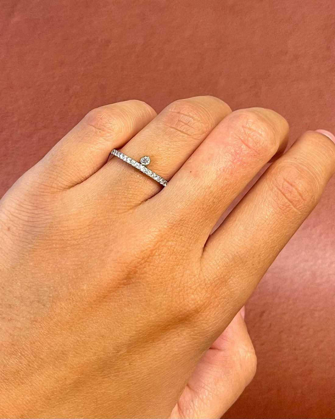 Demi-Alliance Diamants "Mélissa" - Elliade Paris