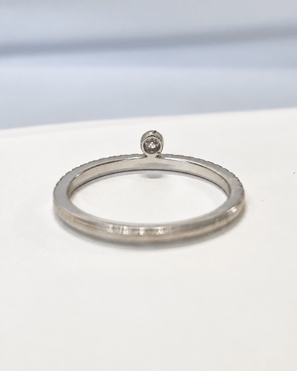 Demi-Alliance Diamants "Mélissa" - Elliade Paris