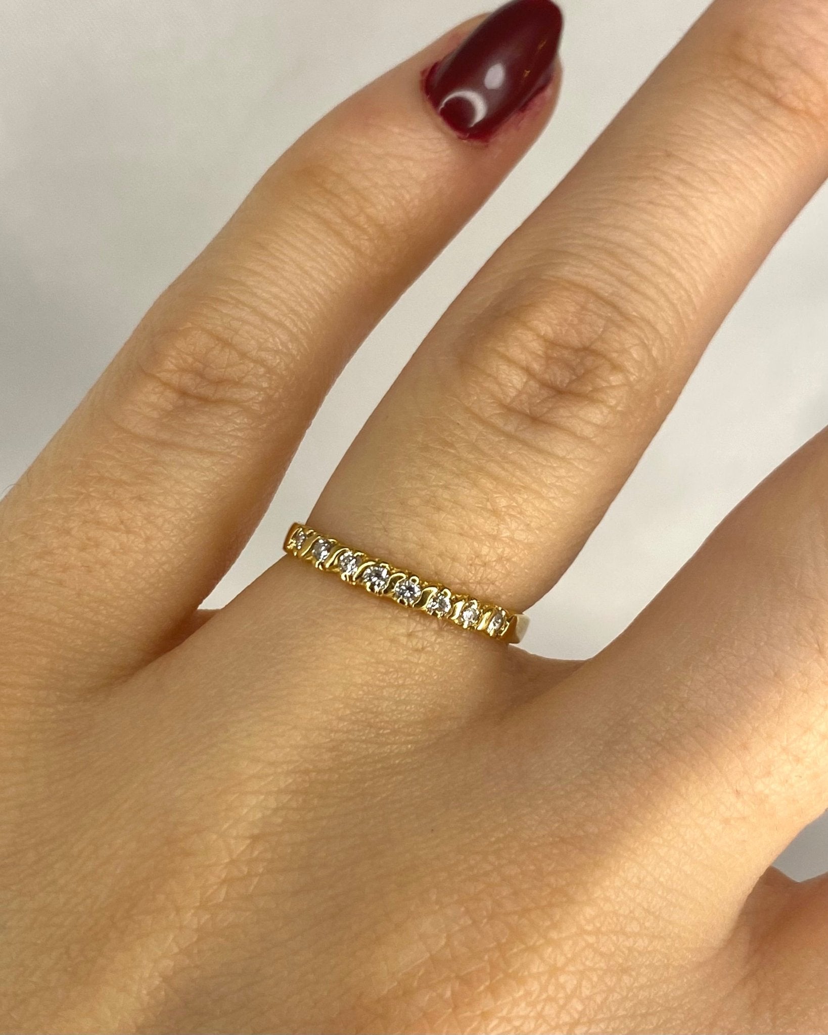 Demi - Alliance Diamants "Sophie" - Elliade Paris