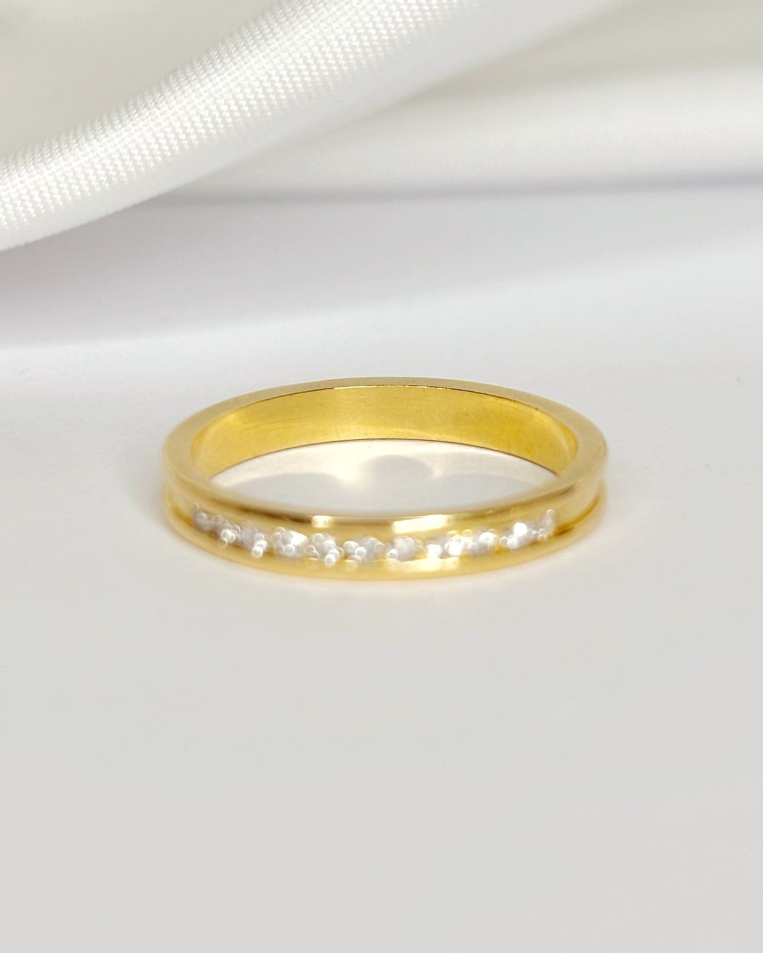Demi-Alliance Diamants "Virona" - Elliade Paris