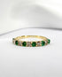 Demi - alliance Émeraudes & Diamants 0.35 carat "Julianne" - Elliade Paris