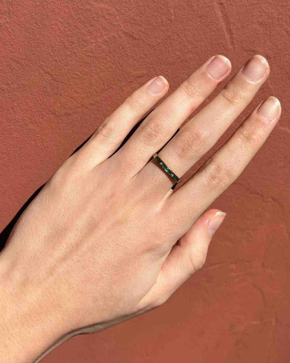 Demi - Alliance Émeraudes &amp; Diamants &quot;Manella&quot; - Elliade Paris