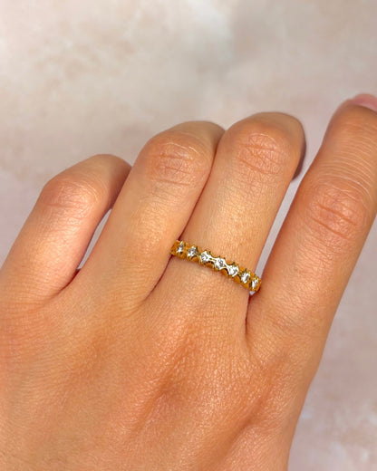 Demi - Alliance Rivière Diamants 0.28 carat "Salma" - Elliade Paris