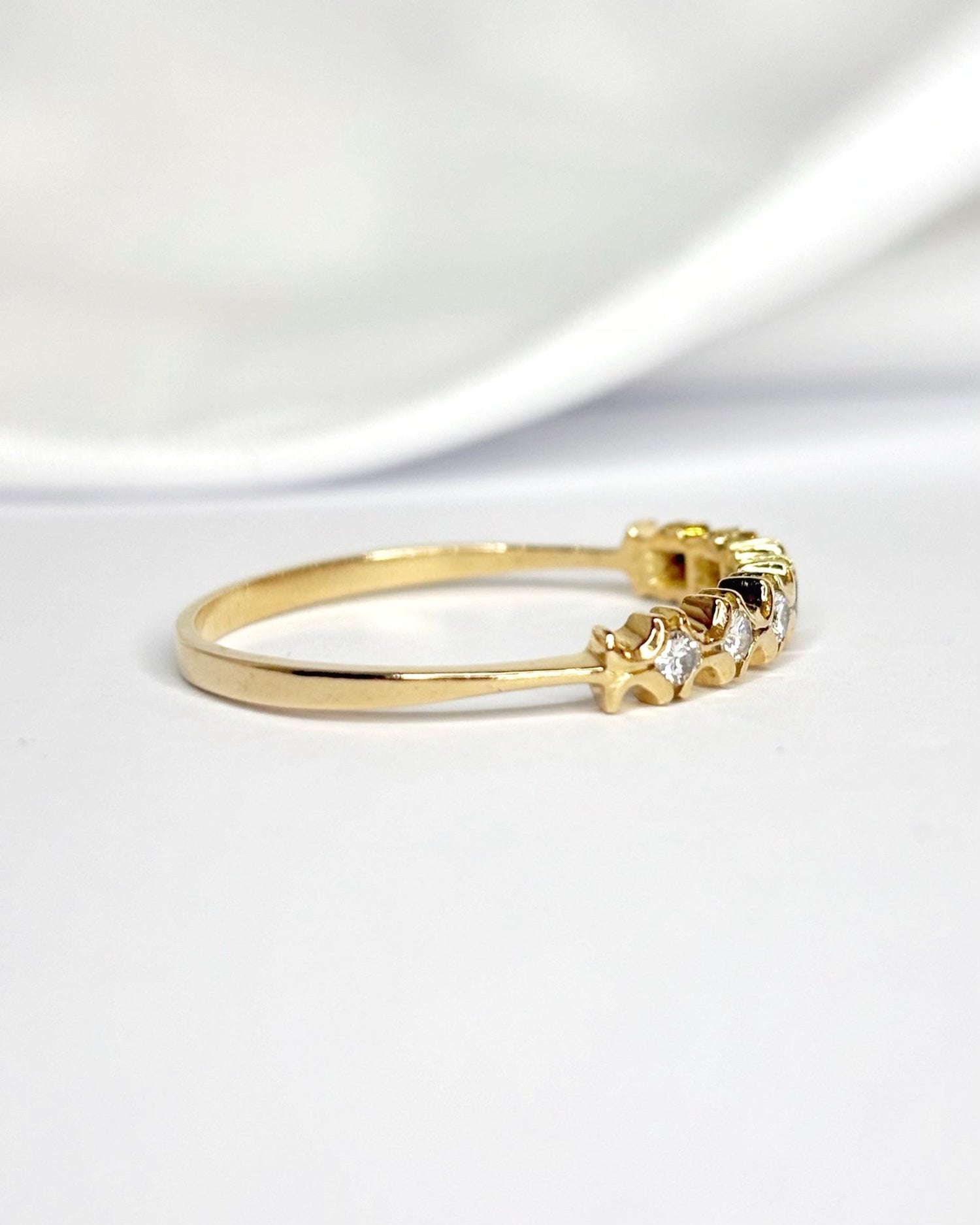 Demi - Alliance Rivière Diamants 0.28 carat "Salma" - Elliade Paris