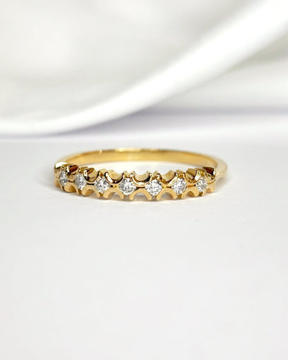 Demi - Alliance Rivière Diamants 0.28 carat "Salma" - Elliade Paris