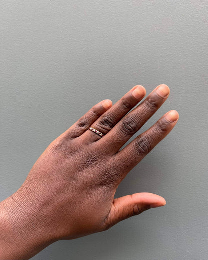 Demi - Alliance Rubis &amp; Diamants &quot;Armelle&quot; - Elliade Paris
