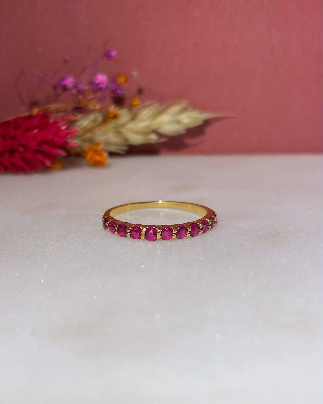 Demi - Alliance Rubis &quot;Jennie&quot; - Elliade Paris