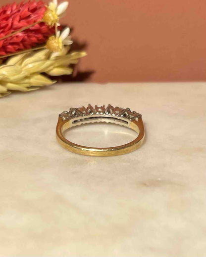 Demi Alliance Saphirs &amp; Diamants &quot;Savannah&quot; - Elliade Paris
