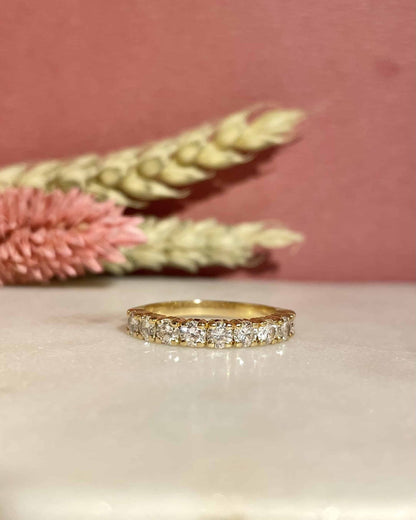 Demi Alliance Diamants 0.90 carat &quot;Daniela&quot;