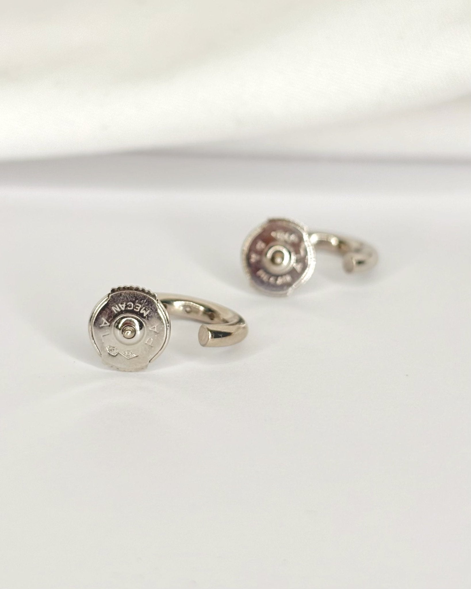Demi-Créoles Diamants "Selma" - Elliade Paris