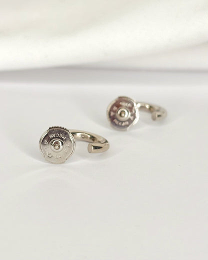 Demi-Créoles Diamants "Selma" - Elliade Paris