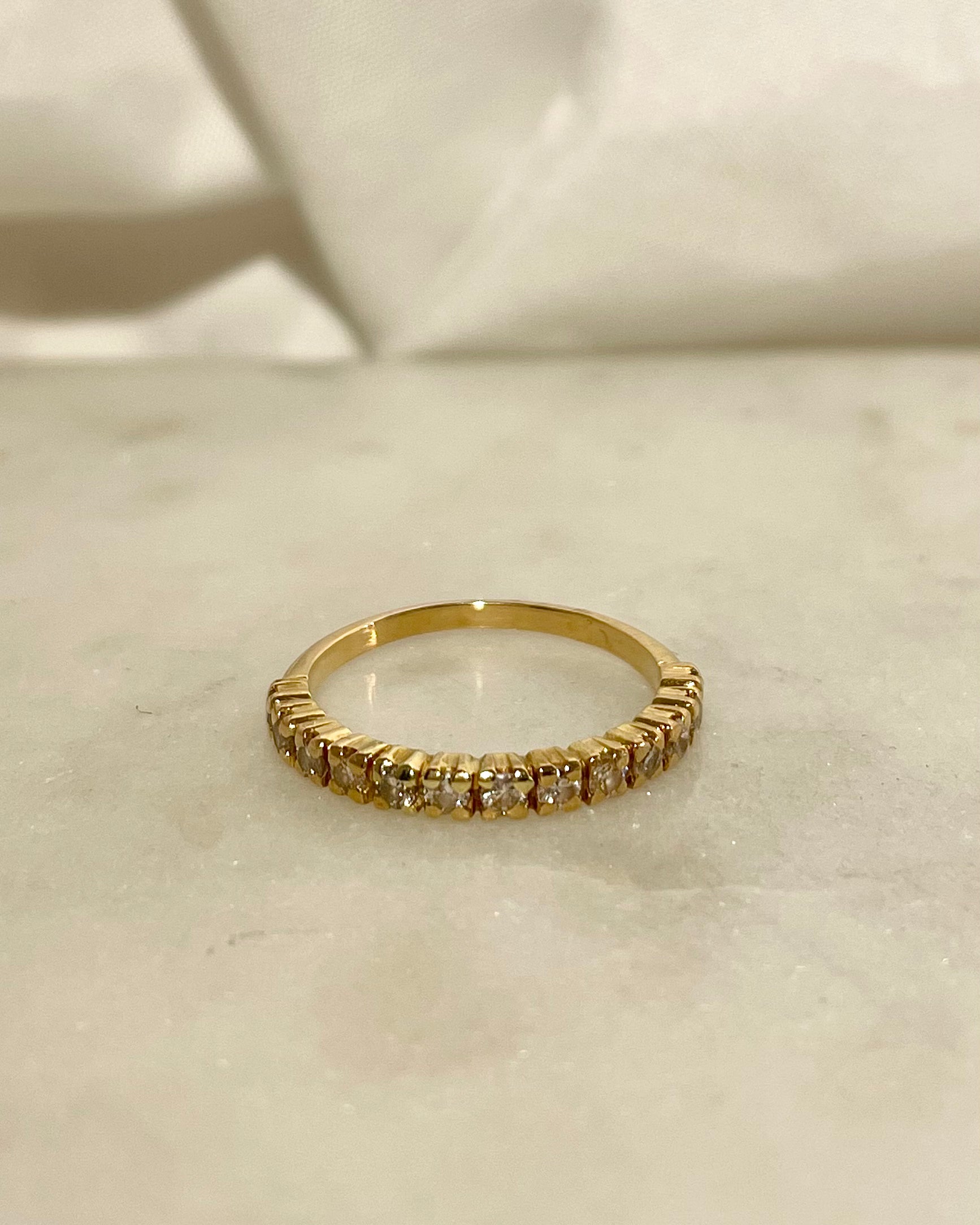 Demi Alliance Diamants 0.39 carat "Elea"