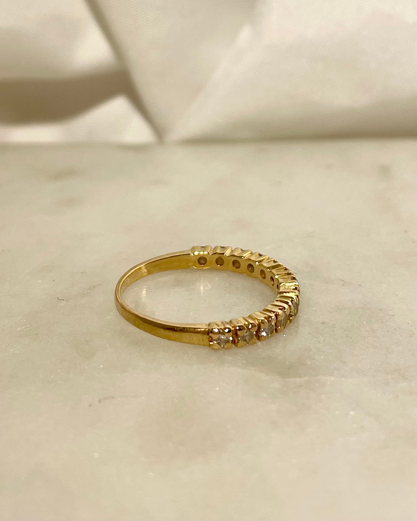 Demi Alliance Diamants 0.39 carat "Elea"
