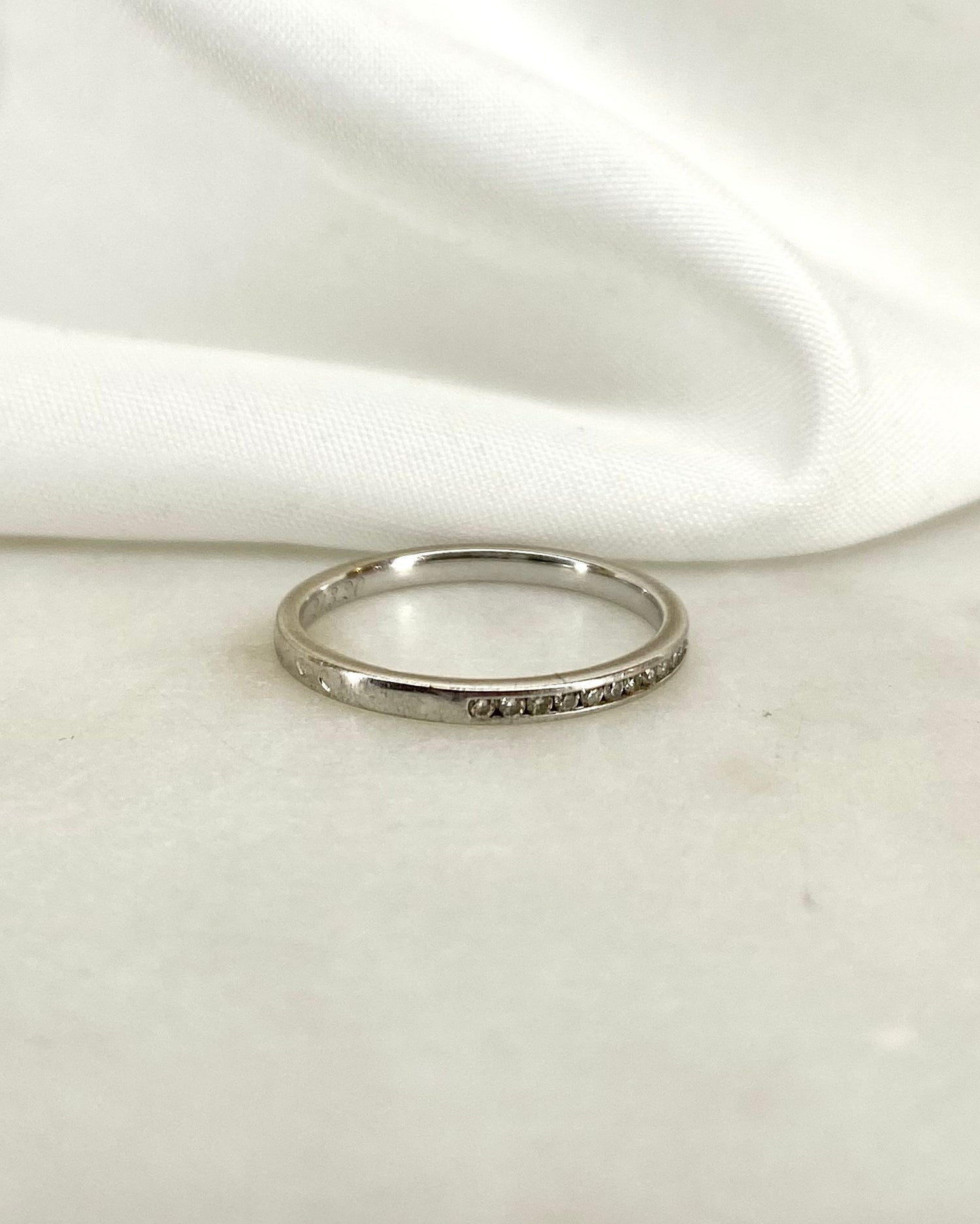 Demi Alliance Diamants 0.27 carat &quot;Coline&quot;