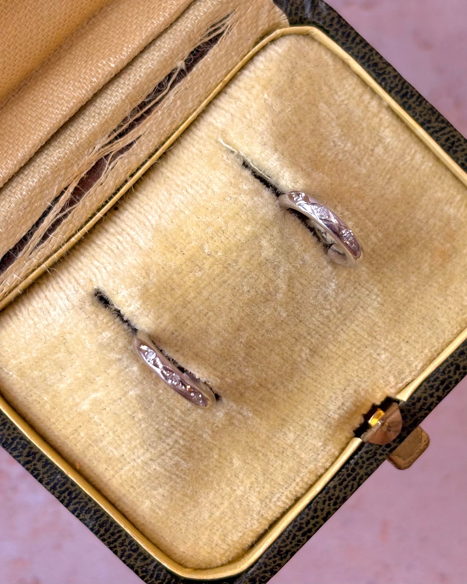 Demi-Créoles Diamants "Selma"