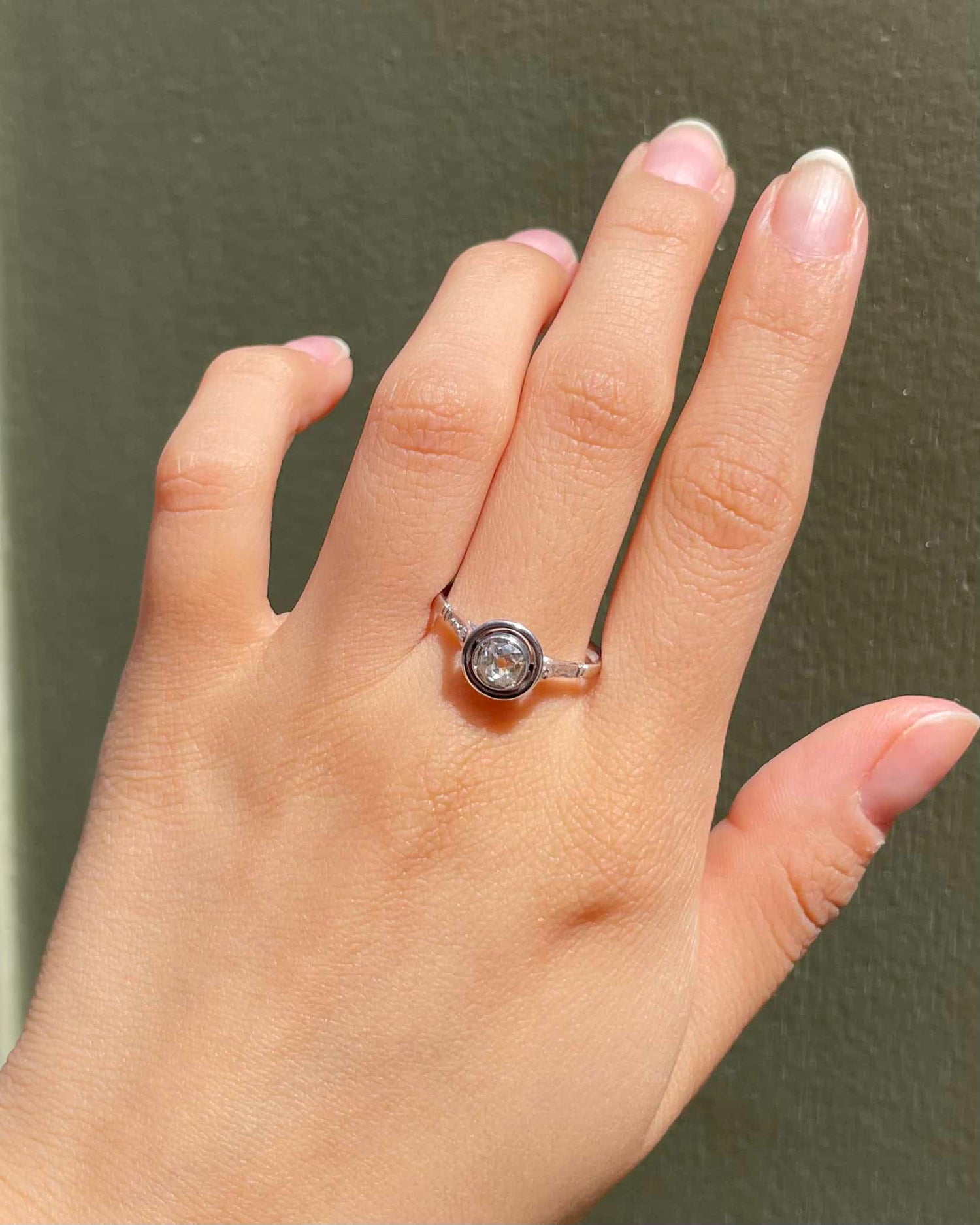 Bague Solitaire Diamant 0.50 carat &quot;Vannity&quot;