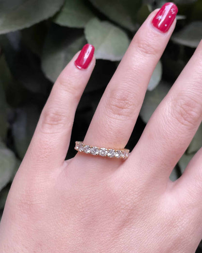 Demi Alliance Diamants 0.90 carat &quot;Daniela&quot;